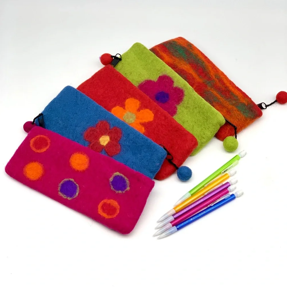 Felt Wool Pencil Cases